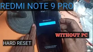 How to Hard Reset Redmi Note 9 Pro