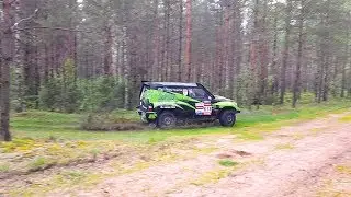 Гонки по лесу, бездорожью. Ралли рейд .