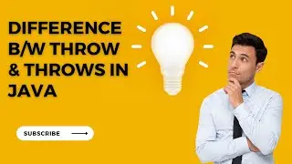 Difference between throw and throws in java | Interview Question | Test Automation | Testing Gyan