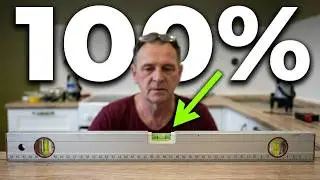 Установка столешицы по уровню , быстро и 100% точно ! Простой способ  выбрать уровень в  магазине ..