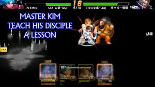 ☘ 【KOF98UMOL CN PK SMax Full Apt 15】 Master Kim XIII Teach His Disciple A Lesson (巅峰对决) - Nemuless❀