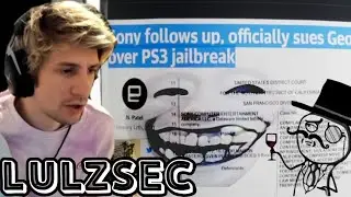 xQc reacts to "LULZSEC: The Internets Deadliest Trolls"