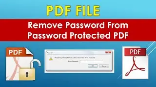 Remove PDF Password | 