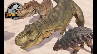 New Dinosaur Skins & Animations! - Return to Jurassic Park - Jurassic World Evolution