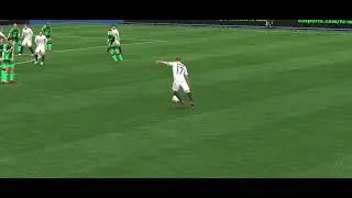 no soy bueno en este juego pero a tirar tiros libres ando bastante bien