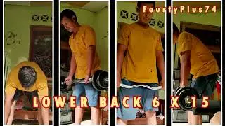 Workout at home - Wednesday - Upper Back - Lower Back - ABS
