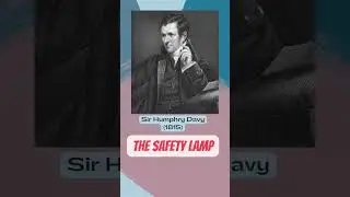 Sir Humphry Davy | The safety lamp #shorts #history #inventions #lamp #safety #light #mine #coal #uk