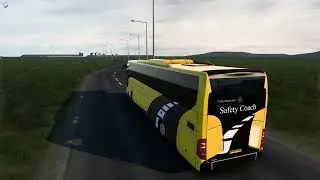 Euro Truck Simulator 2 Bus trip to Csakvar with MB Tourismo 2020