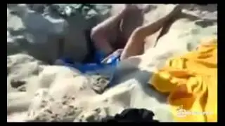 Прикол на пляже