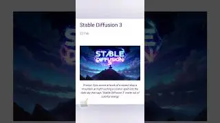 Stable Diffusion 3.0 | Stable Diffusion 3 | SD3 #stablediffusion #stablediffusion3 #textoimage
