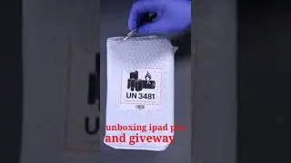 Unboxing iPad pro check discription for video