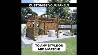 Customisable Wooden Pergolas | Dunster House