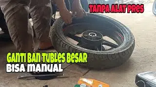 MELEPAS BAN TUBLES TANPA ALAT PRES BISA | BEGINI CARANYA