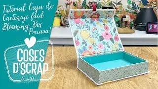 Tutorial Caja de Cartonaje fácil y preciosa (Blooming Box)