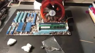 Установка кулера Zalman CNPS9500