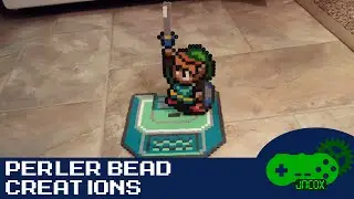 Perler Bead Creations: LoZ A Link to the Past - Link