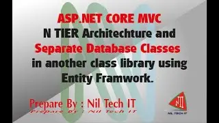 How to separate Databases and separately migration in another class library using entity framework.