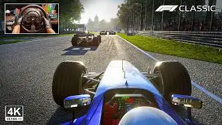Juan Pablo Montoya's Williams BMW FW25 V10 - Italian GP F1 2020 Classic  Steering Wheel Gameplay