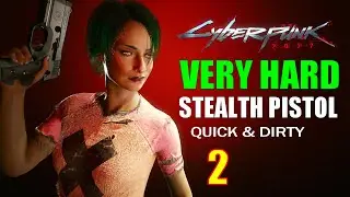 Cyberpunk 2077 Walkthrough VERY HARD - Part 2, Viktor, Dexter, Anna & Our First Silenced Pistol