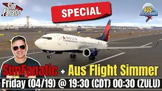 LIVE | MSFS | SPECIAL JOINT LIVESTREAM with AUS FLIGHT SIMMER | PMDG 737 | KIAD-KJFK-CYUL