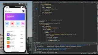Flutter UI Implementation |  Mobile Wallet