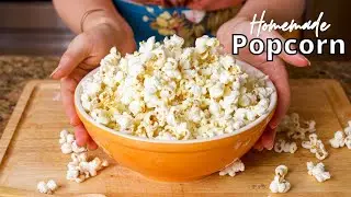 Homemade Popcorn | Quick and Easy Snacks | Low FODMAP | Grit and Groceries