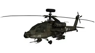 Battlefield 2: Special Forces Ghost Town SP - Boeing AH-64D Apache Longbow
