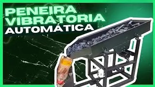 Peneira Vibratoria Automática para empacotamento de carvão vegetal