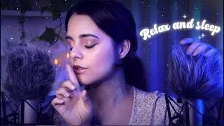 ASMR | SLOW and GENTLE Whispers 💤 Intense Fluffy sounds (you can close your eyes)