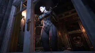 Spying on Lady Dimitrescu Thicc MOD Resident Evil Village (2021)