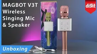 MAGBOT V3T Wireless Singing Mic & Speaker Unboxing