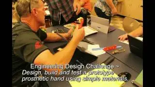 STEM Engineering Design Challenge Prototype Prosthetic Hand