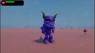 Dreams PS4 Update 2 Purple Monster