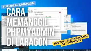 How to Call and Install phpMyadmin on Laragon