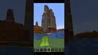 Minecraft logic with dripleaf🤔 #shorts #minecraft