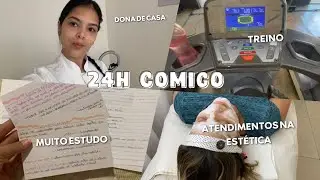 VLOG ROTINA | trabalho, estudos, treino 📚🏋🏻‍♀️💆🏻‍♀️