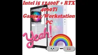 Intel i5 12400F + RTX 4060Ti Gaming/Workstation PC [ LIVE PC BUILD]