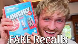 Logan Paul Responded To FAKE Lunchly Recalls