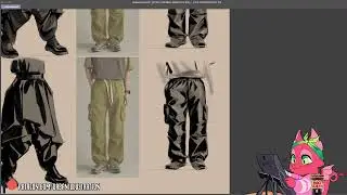 Study Stream - Fabric Crinkles