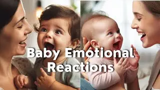 Baby Girl Emotional Reaction 😍 How to Talk to 4 Month Old Baby