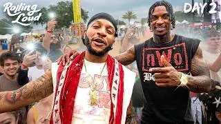 BenDaDonnn Pulls Up to Rolling Loud Day 2!