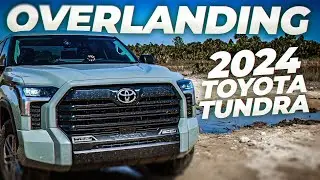 Is a stock 2024 Toyota Tundra any good Overlanding!? We ride some trails to find out.. Off-road