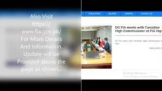 Candidates Applied For FIA Posts/ Must Watch/Test CBT Date/Important Announcements....