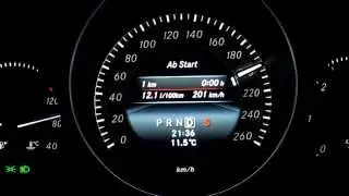Mercedes-Benz C 350 CDI Fuel Consumption / Verbrauch konstante Fahrt 110 - 200 km/h