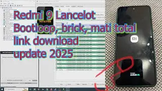 Tutorial Flash Redmi 9 Lancelot via SP FlashTool Work