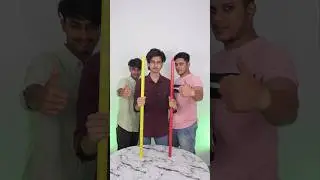 Balance The Rod Challenge👀🙌🏻 | Watch Till The End 🤣 