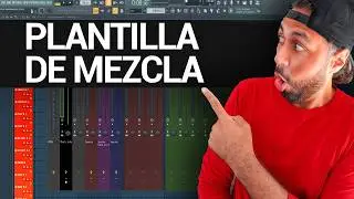 My Mixing Template in FL Studio at 24 bits