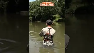 Never Know What You Will Catch at the Creek!