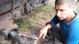 Замена подшипника на полуоси МТЗ.