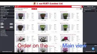 Van VLIET Mother's day pre-order pricelist